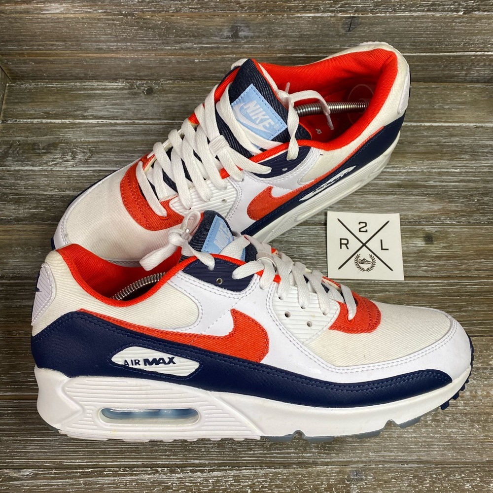 Men’s Nike Air Max 90 USA Denim Sneakers